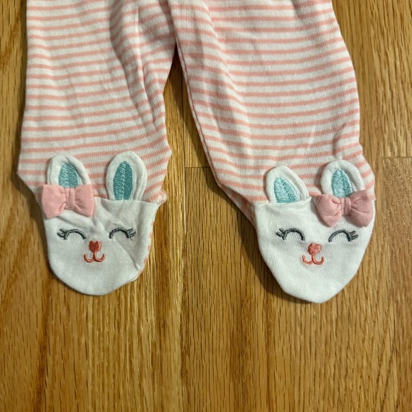 Koala Baby 4 Piece Baby Girl Easter Bunny Outfit Set - Picture 6 of 16